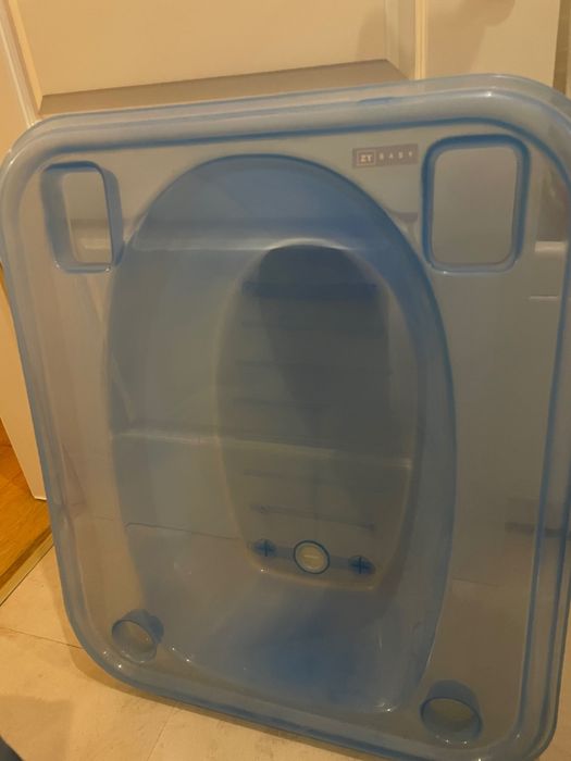 Banheira de bebé retangular