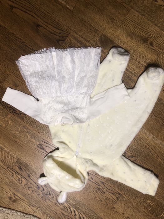 Комбінезон та сукня для дівчинки 1-3міс 62