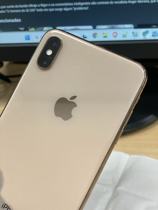 iPhone XS Max 64GB Dourado!