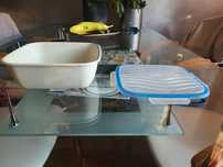 Pojemnik na jedzenie zamykany plastikowy lunch box snips