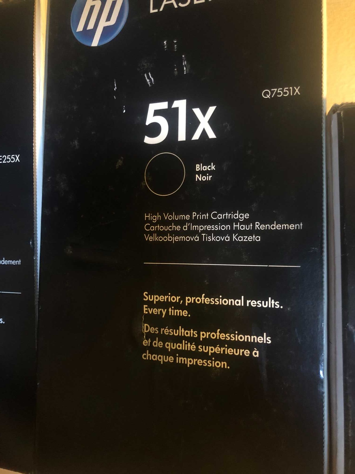 Картриджi новi оригiнальнi HP 15A, 51A, 51X, 55X