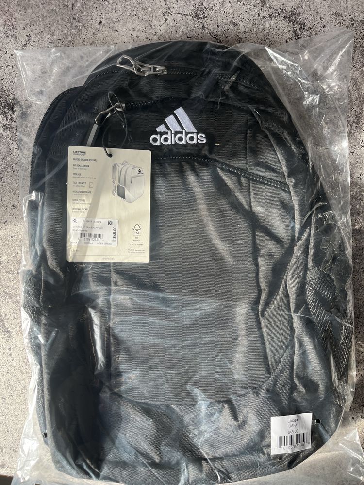 Рюкзак ADIDAS Striker Team CI0394 Оригінал адідас