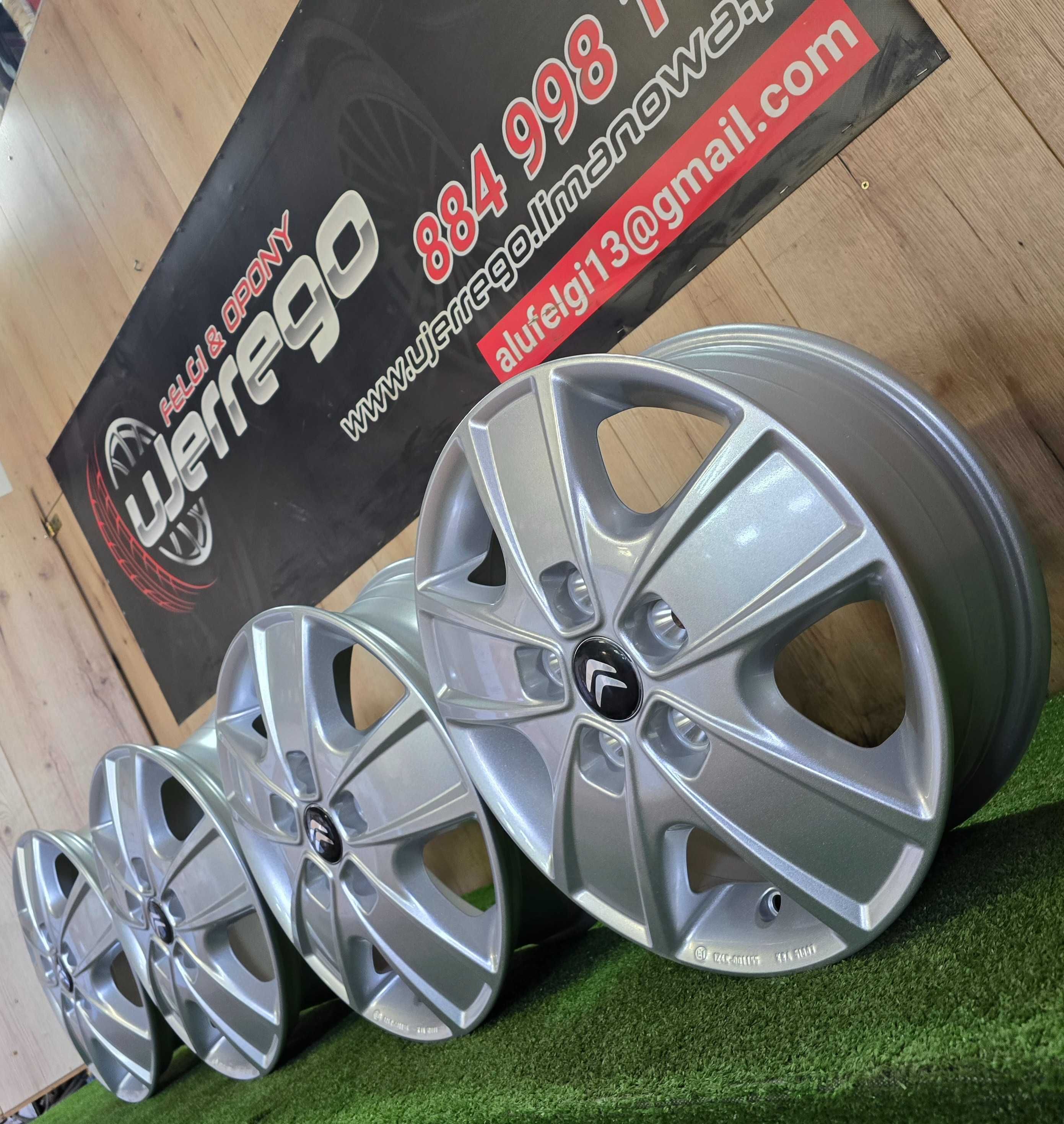 NOWE ALUFELGI CITROEN 16x5x118 - Jumper - Wzmacniana 1600KG na Felgę