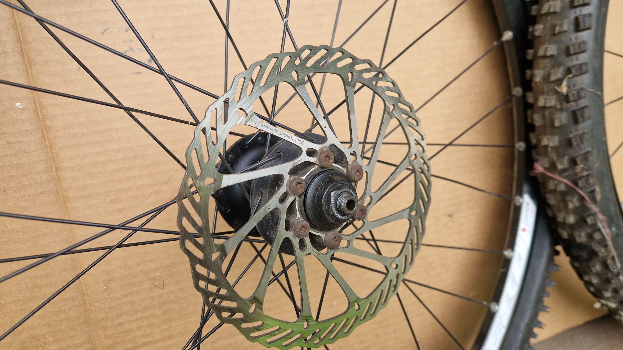 Koła mtb 26 cali komplet tarcze przednie i tylne disc