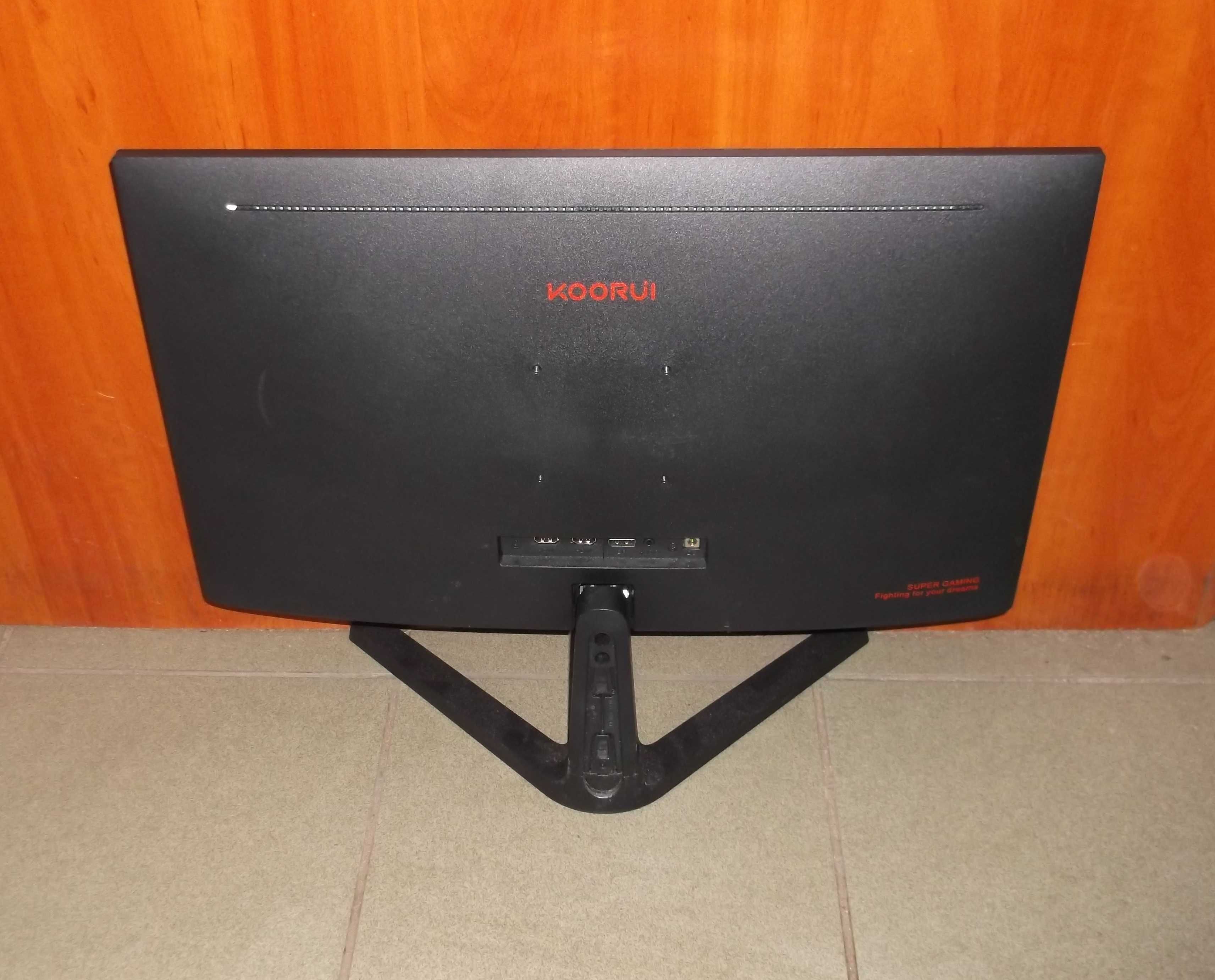 Monitor Gemingowy Koorui 23,8" 24E4 Full HD, 165 Hz, HDMI, DP, 16:9