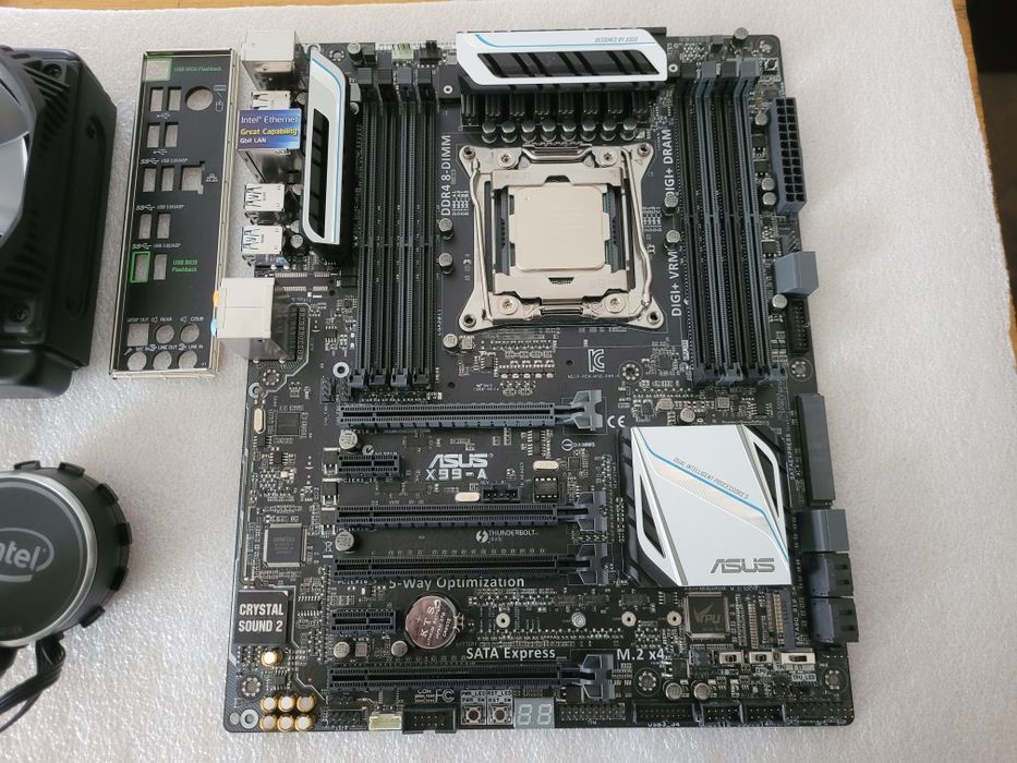 Комплект LGA2011-3 ASUS X99-A + i7-6800K материнка і процесор