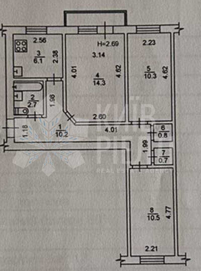 Продам 3к Єреванська (Ереванская) 29/1