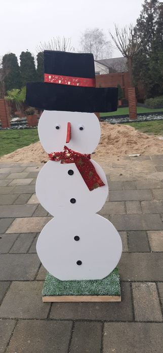 Bałwan ozdoba 90 cm