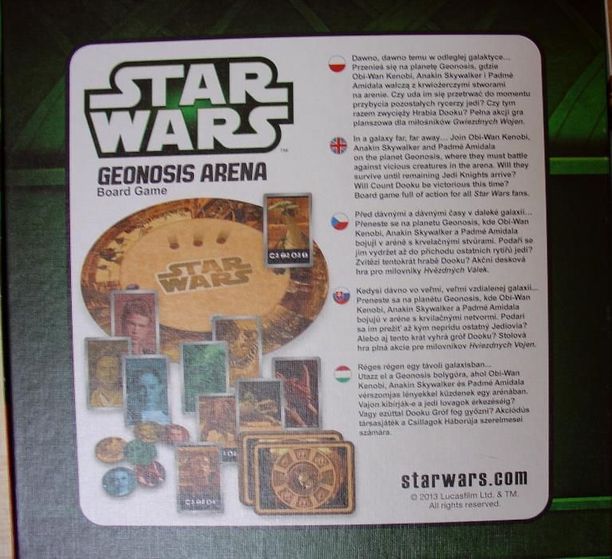 "Star Wars Genosis Arena" gra planszowa 6+