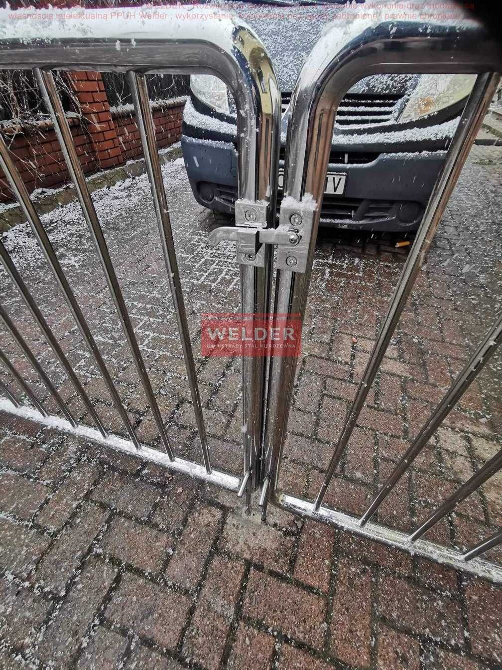 Balustrady Harfa nierdzewna szklane antracyt francuskie
