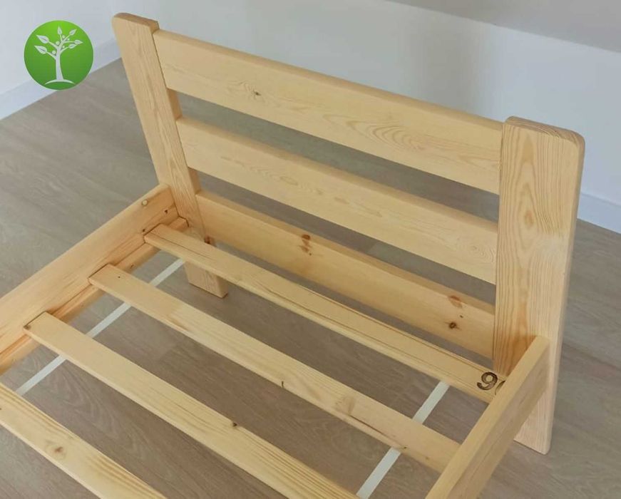 NOWE Łóżko sosnowe 90x200 + Stelaż INNE WYMIARY Gwarancja! DPD 0zł