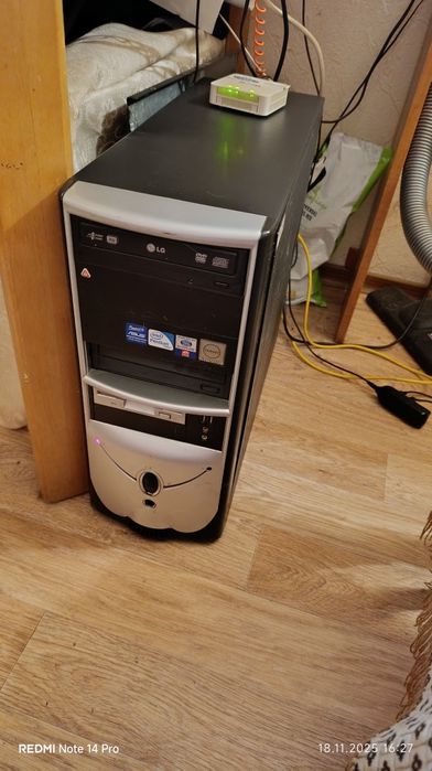 Компьютер для учебы и игр. Xeon e5450 память 8 HDD 1 tb GeForce GT635