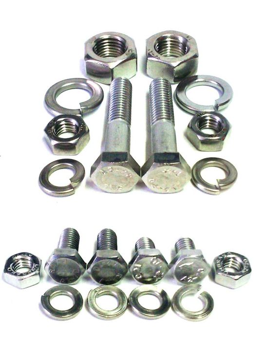 WSK 125 M06 B1 Komplet śruby nierdzewne nierdzewka