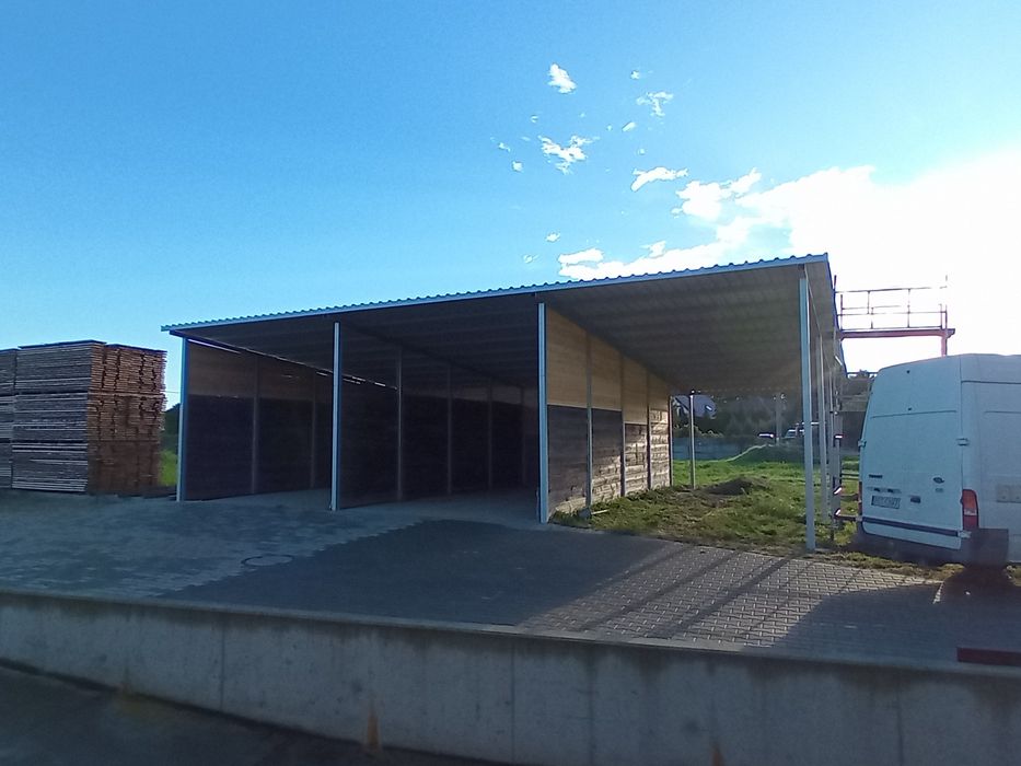 Wiata zadaszenie hala