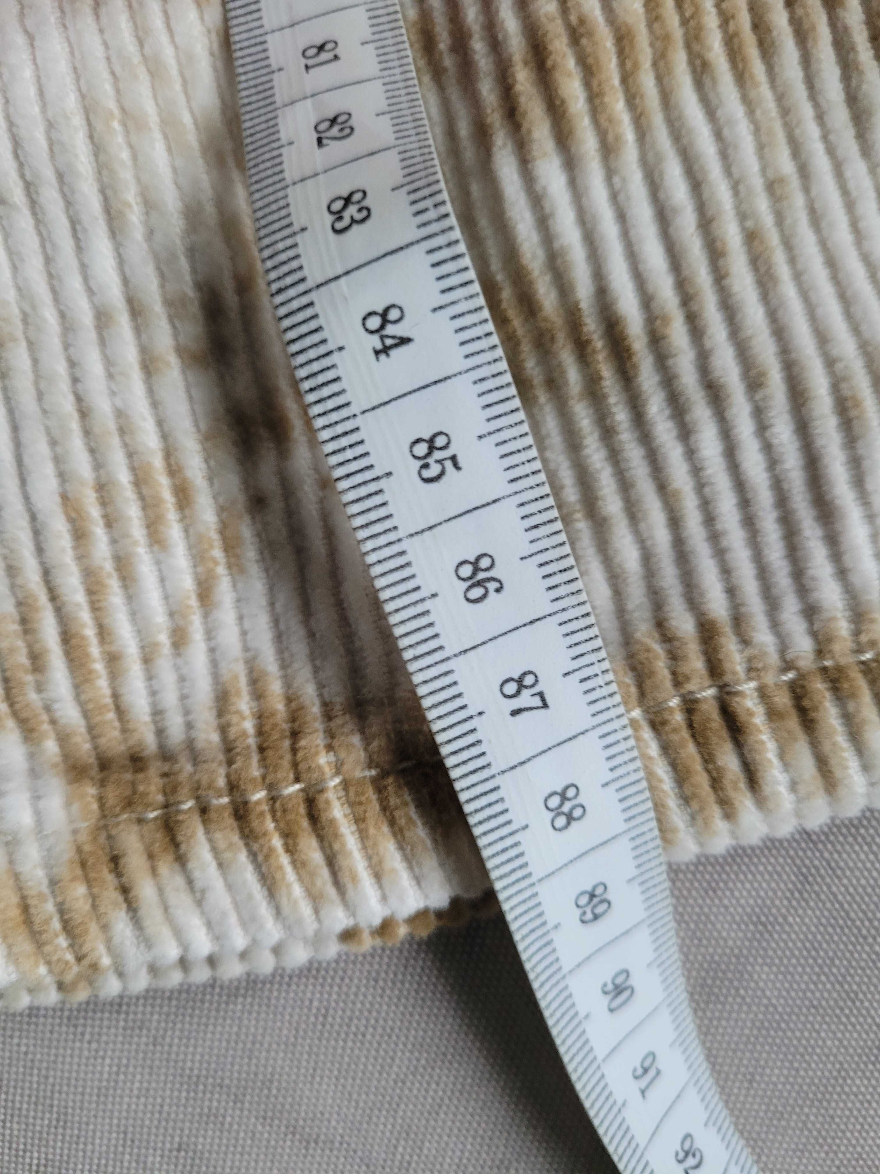 152 Zara sztruksy dwukolorowe, szerokie, kuloty, stan idealny