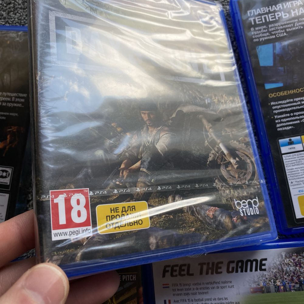 Диски на PS4 с играми
