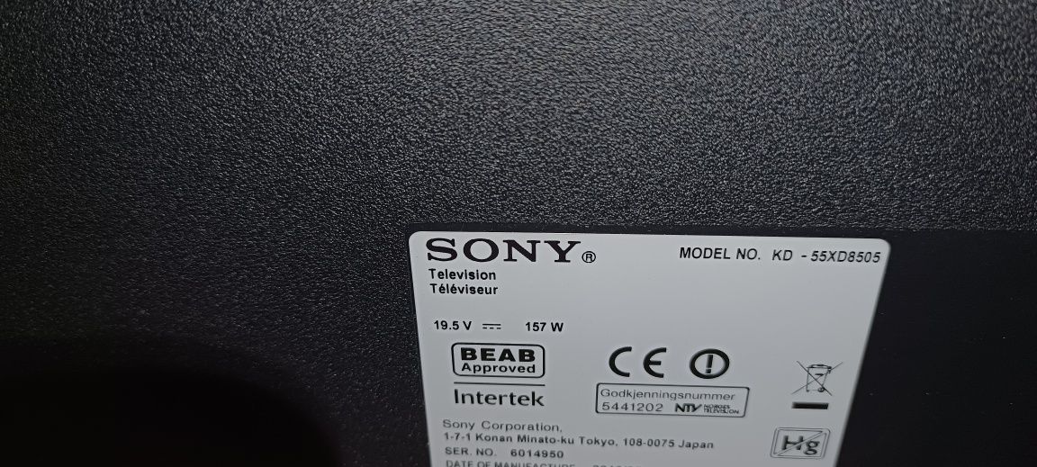 Tv LED Sony KD 55xd8505