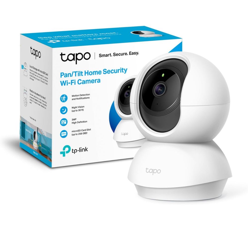 Câmera de vigilância 2K 360° WIFI Tapo C210  (NOVO)