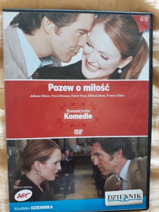 Pozew o miłość DVD Pierce Brosnan Romans Komedia romantyczna