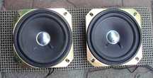 динамики DX 4om 5watt 3.5 дюйма/ 9 см рабочие