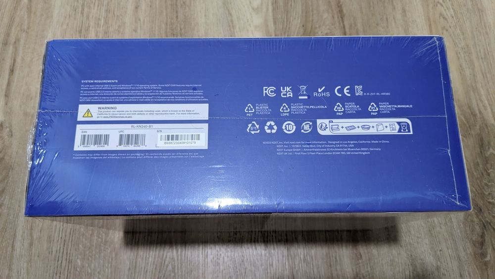 Sistema de refrigeração NZXT Kraken 240 | NOVO E SELADO!