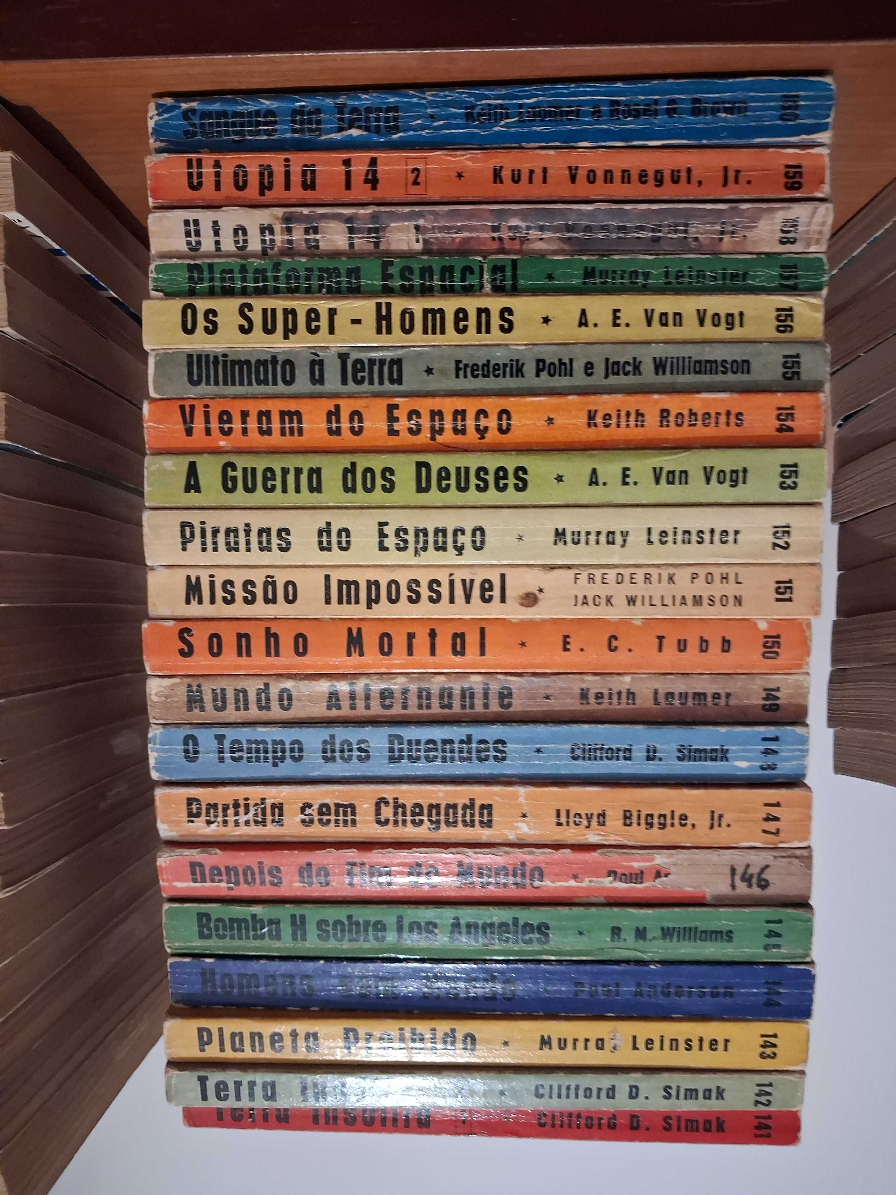 Livros da coleção Argonauta (2ª série, 141-160).