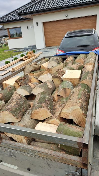 Drewno kominkowe opałowe liściaste