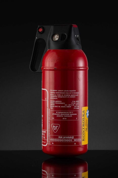 Gaśnica GLORIA 2kg ABC – Idealny Stan, Gotowa do Służby!