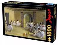 Puzzle 1000 elementów. Edgar Degas, Nauka tańca. D-Toys