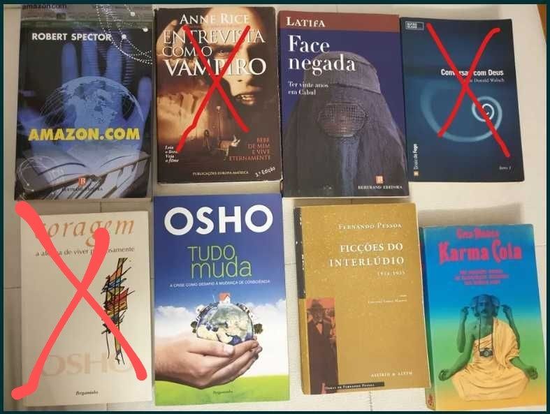 Livros diversos 5€