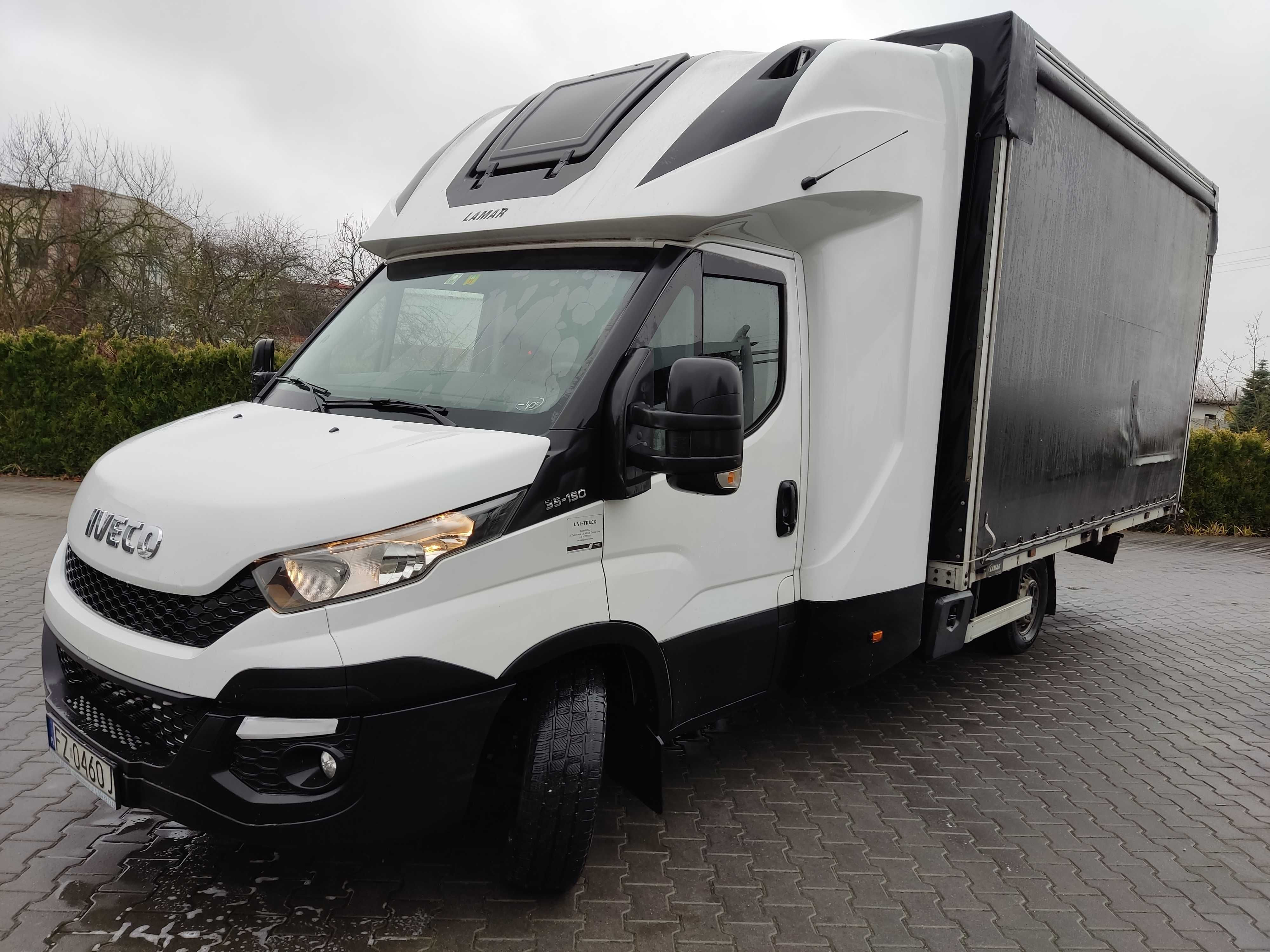 IVECO
 35-150 Daily MR`14 E5 3.5t
Wersja: 35S15 Rej 2017