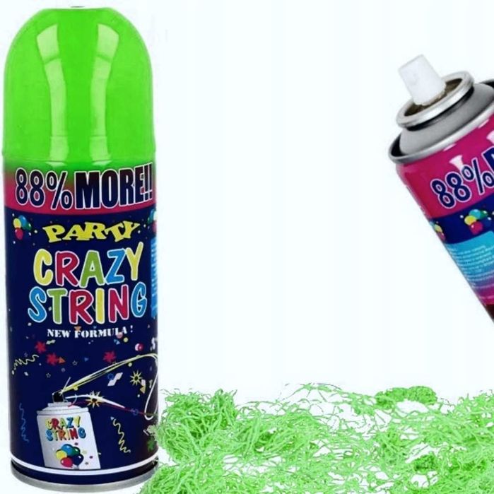 Цветной спрей-серпантин для декора в балоне 250 мл