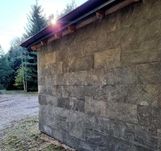 Płytka kamienna kwarcyt Silver Grey, kamień naturalny elewacyjny