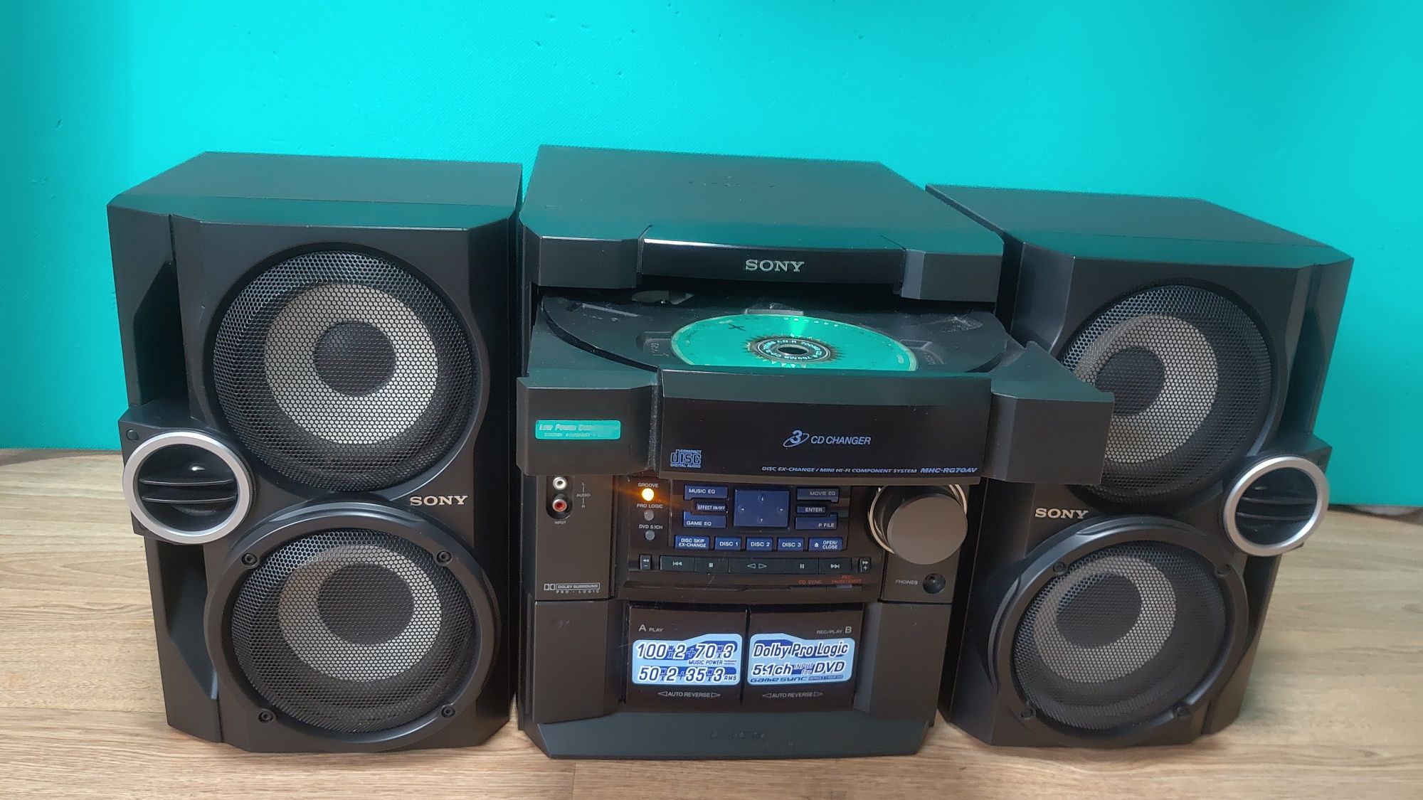 Музичний центр sony hcd-rg70 av