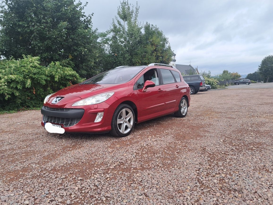 Peugeot 308 sw 1.6 hdi 2008r bogata wersja!