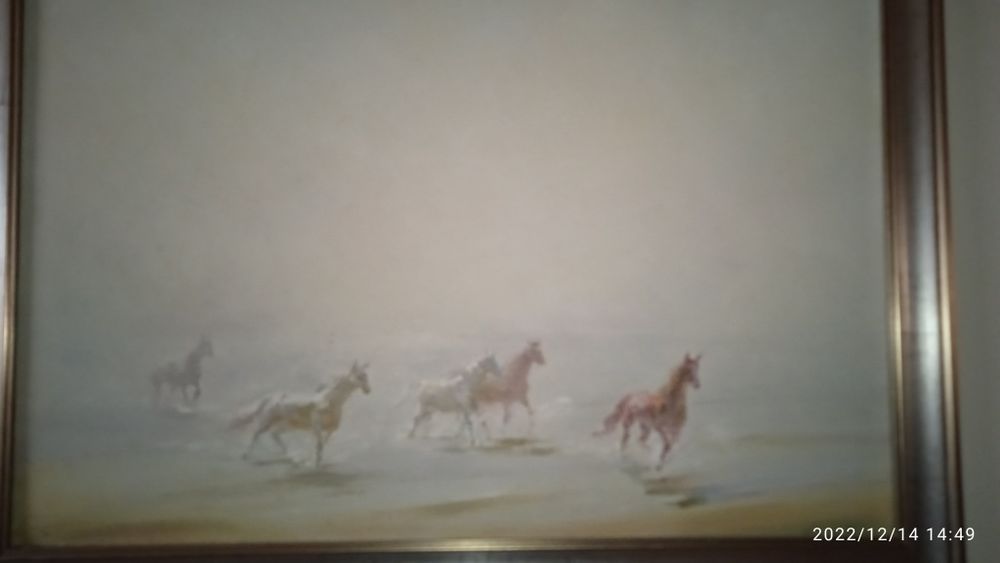 Картина масло холст  с историей!