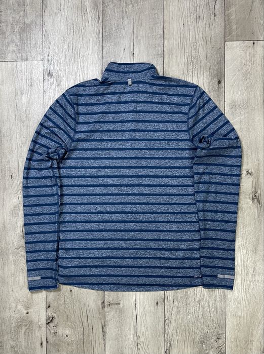 Nike dri-fit running кофта лонгслив M размер беговая синяя оригинал