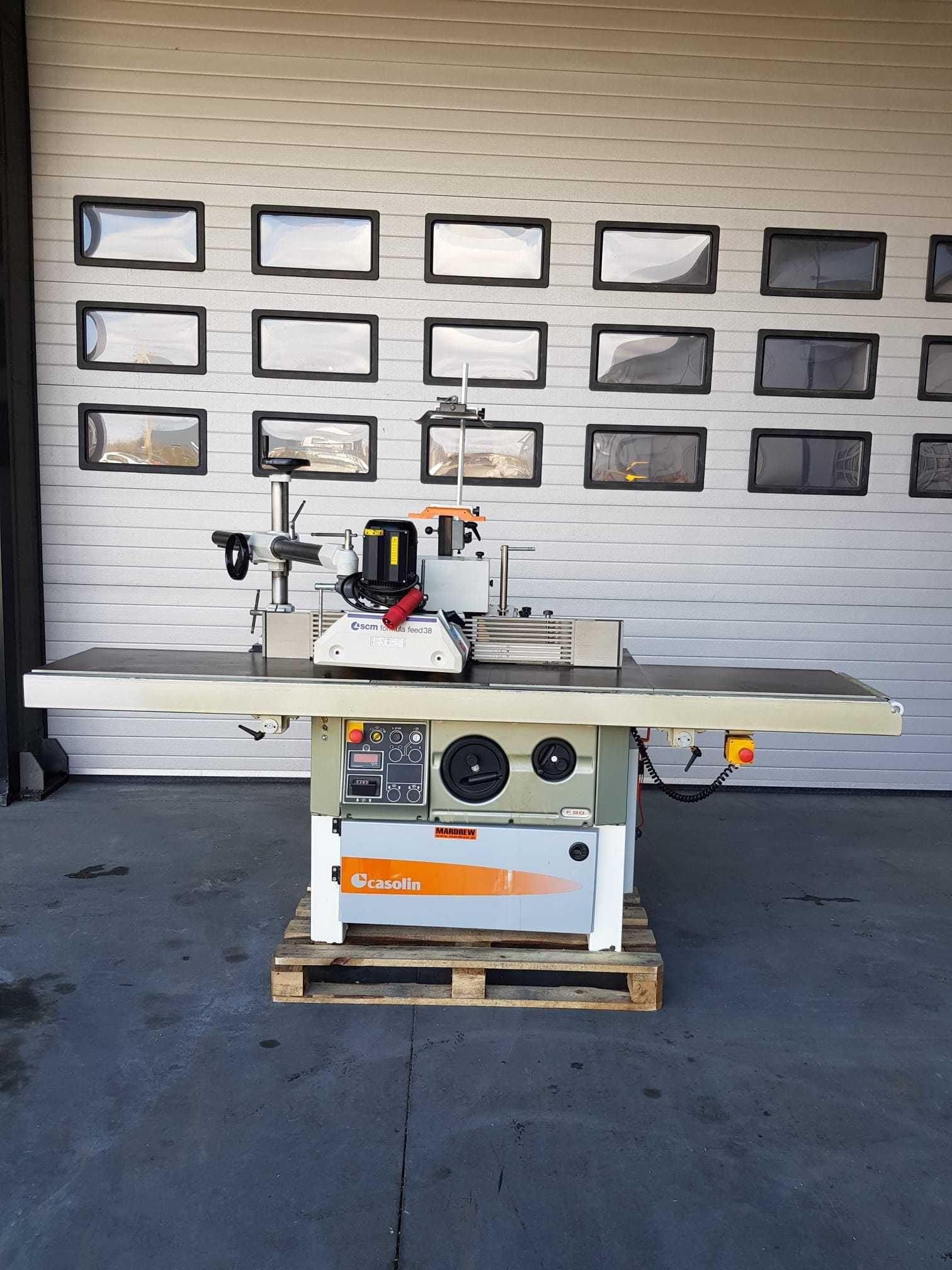 Frezarka dolnowrzecionowa F90 KL 1/25 posuw 3 rolkowy