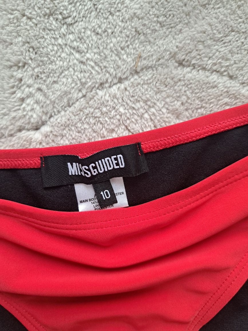Strój kąpielowy missguided r. 38 M czerwony