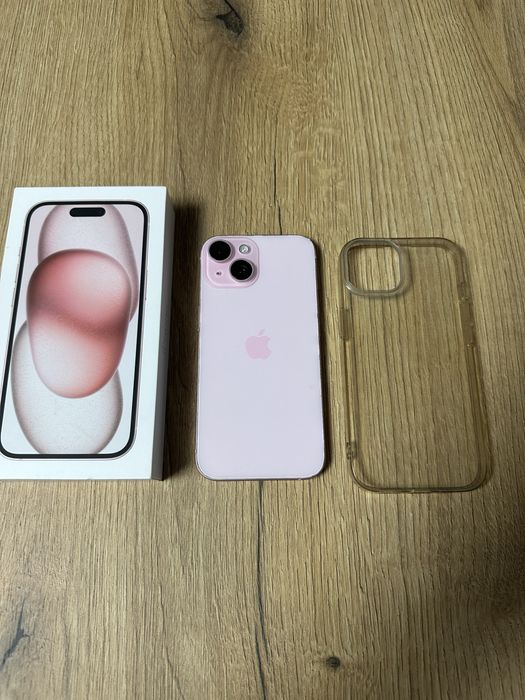 Iphone 15 128gb 89% stan idealny rózowy
