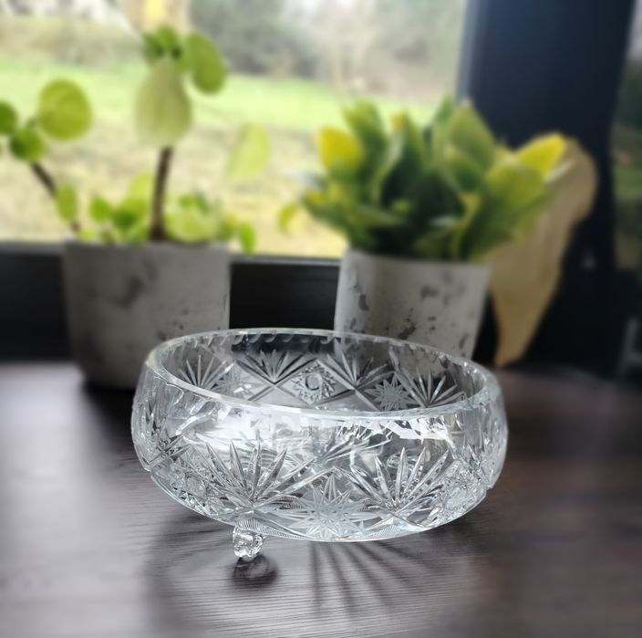 Piękna Kryształowa Waza