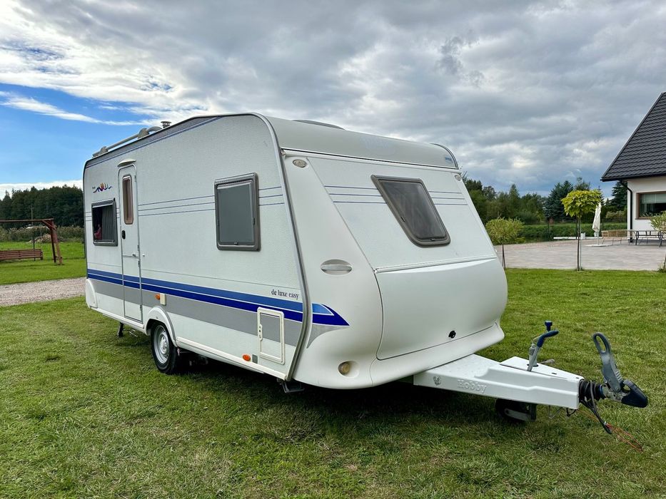 Hobby De luxe easy 460  Jak nowa! Perfekcyjny stan! Bogate wyposażenie