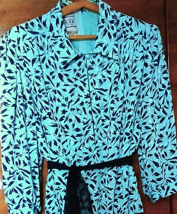 Нарядное платье с длинным рукавом. Германия.