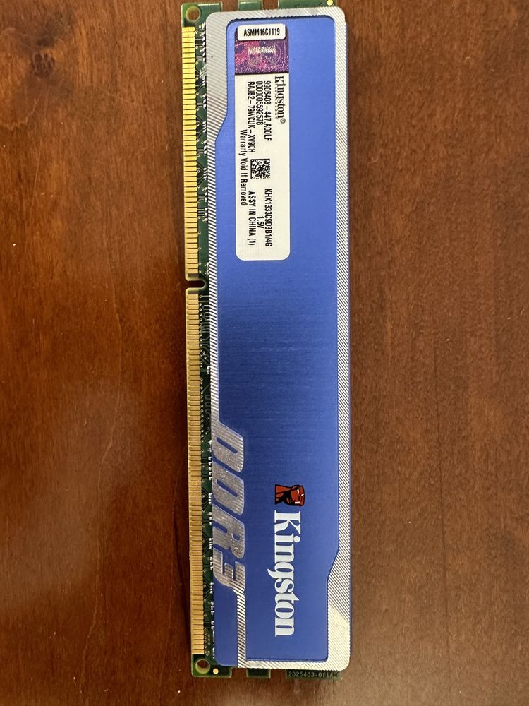 Memória ram DDR3 4 GB