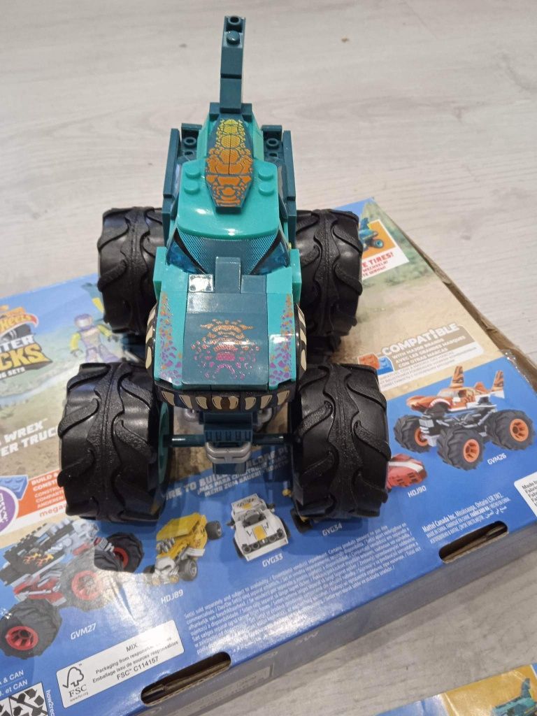 Klocki Mega Bloks HDJ95 HW Monster Trucks Mega Wrex