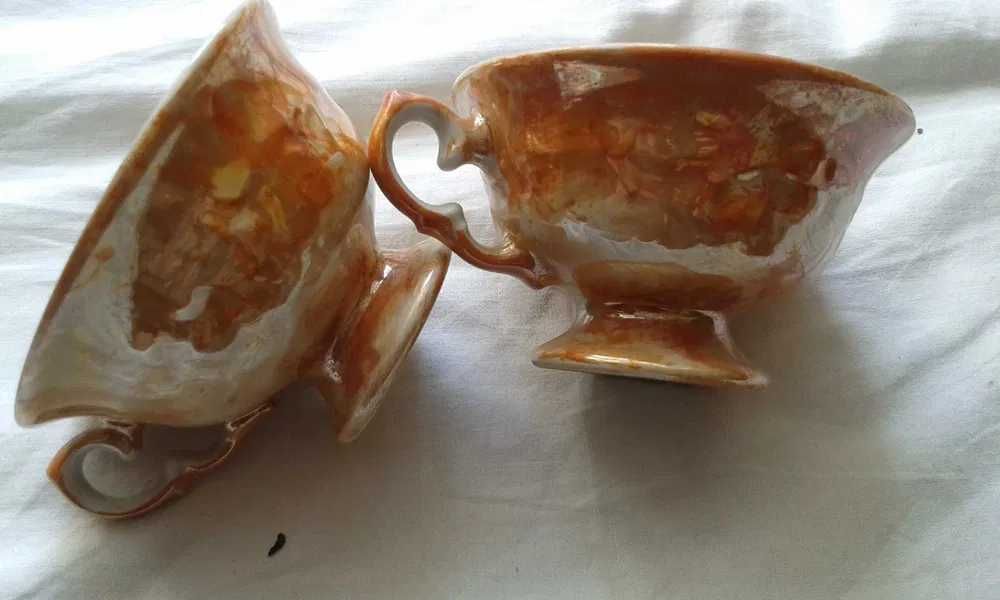 Zestaw porcelanowy z PRL-u .