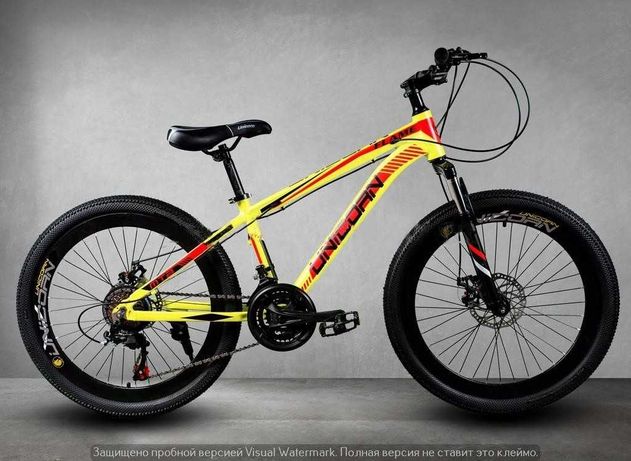 Велосипед горный детский - UNICORN FLAME 24/13’’ Новая модель! SHIMANO