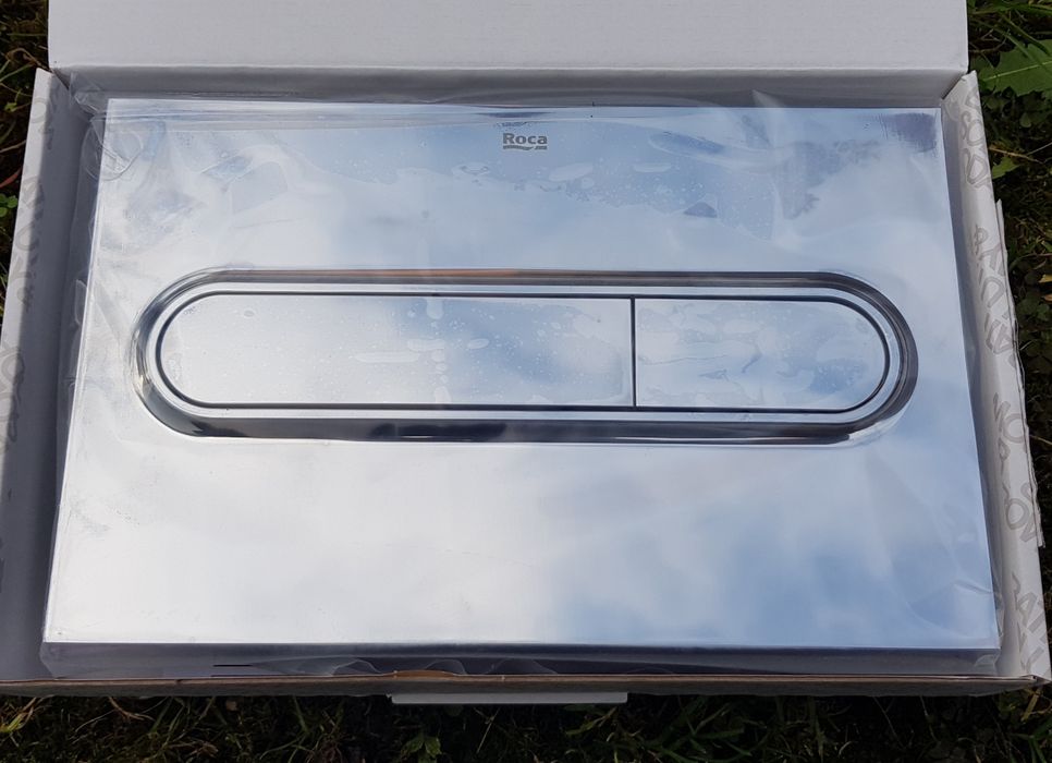 Przycisk Roca PL01 Chrom