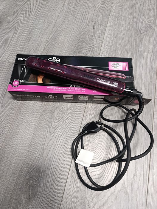 Плойка для волосся rowenta for elite model look sf4012, вирівнювач