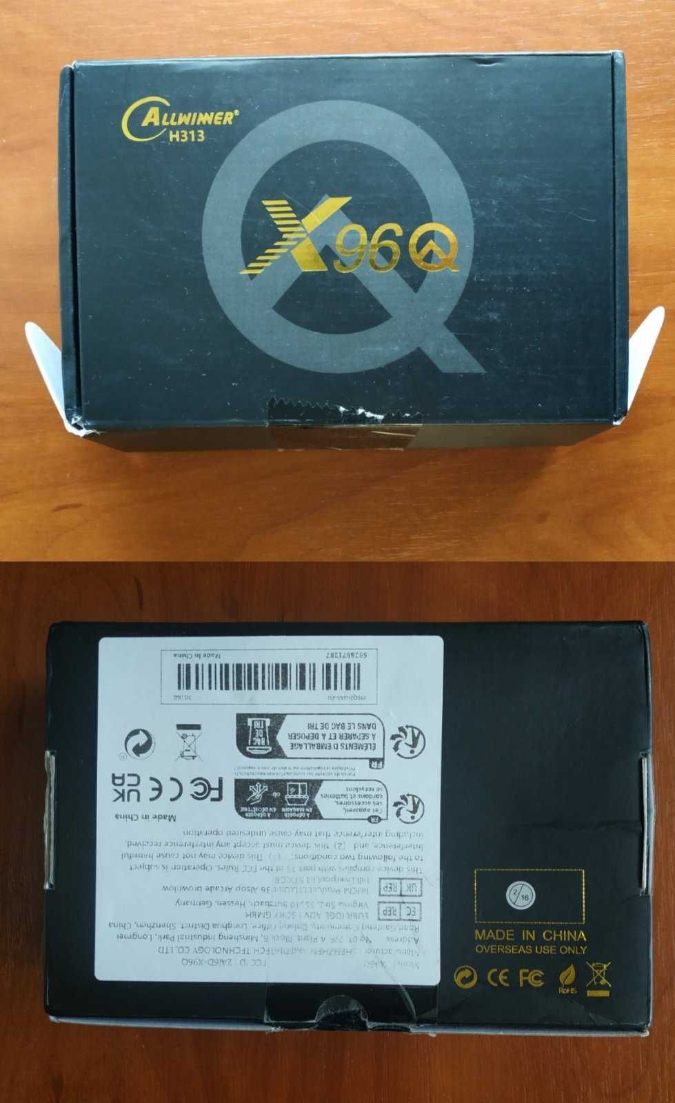 X96Q 4K 2/16GB WIFI Smart TV приставка інтернет медіаплеєр